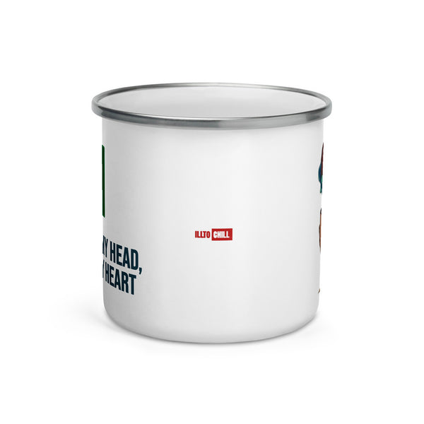 ILLTOCHILL IIH awareness Idiopathic Intracranial Hypertension support gift Enamel Mug – Default Front