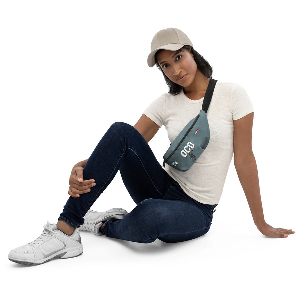 ILLTOCHILL OCD Awareness Fanny Pack – Women's 2 Front (Clear)