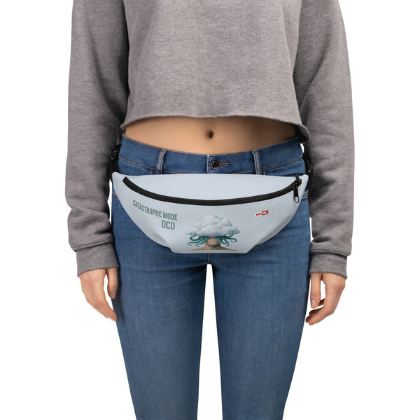 ILLTOCHILL OCD Awareness Fanny Pack – Women's Front (Clear)