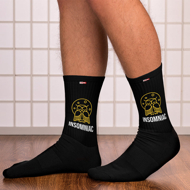 ILLTOCHILL Insomnia Night Owl Socks – Men's Lifestyle Left