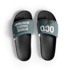 ILLTOCHILL OCD Awareness Women's Slides – Flat Front (Ocd Awareness Women's Slides)