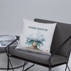 ILLTOCHILL OCD Awareness Pillow – Lifestyle Front Lifestyle 5 (Black)