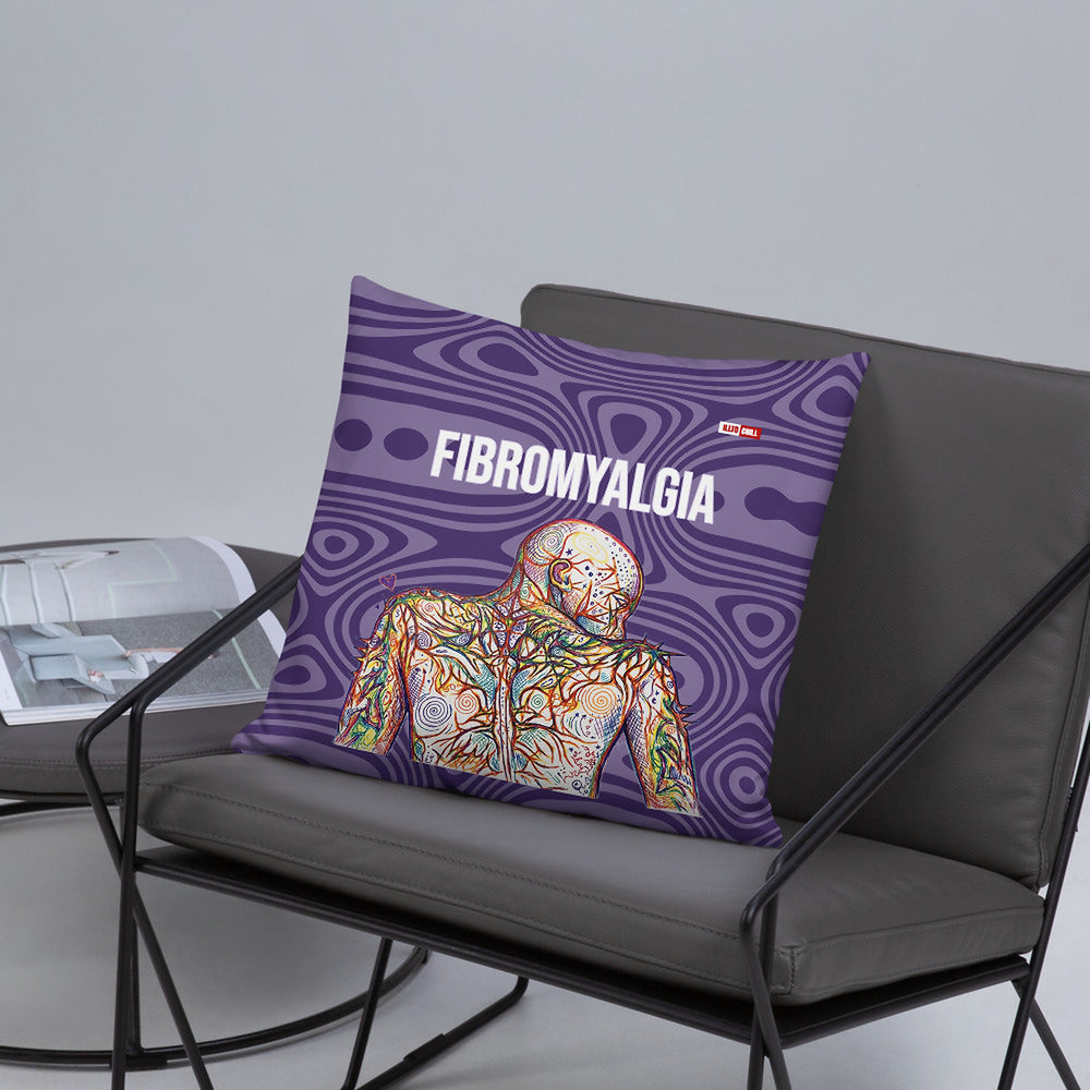 ILLTOCHILL Fibromyalgia Support Pillow – Lifestyle Front Lifestyle 5 (White)