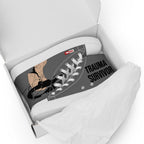 ILLTOCHILL CPTSD awareness Complex Post-Traumatic gift Men’s high top canvas shoes – Flat 5 Front