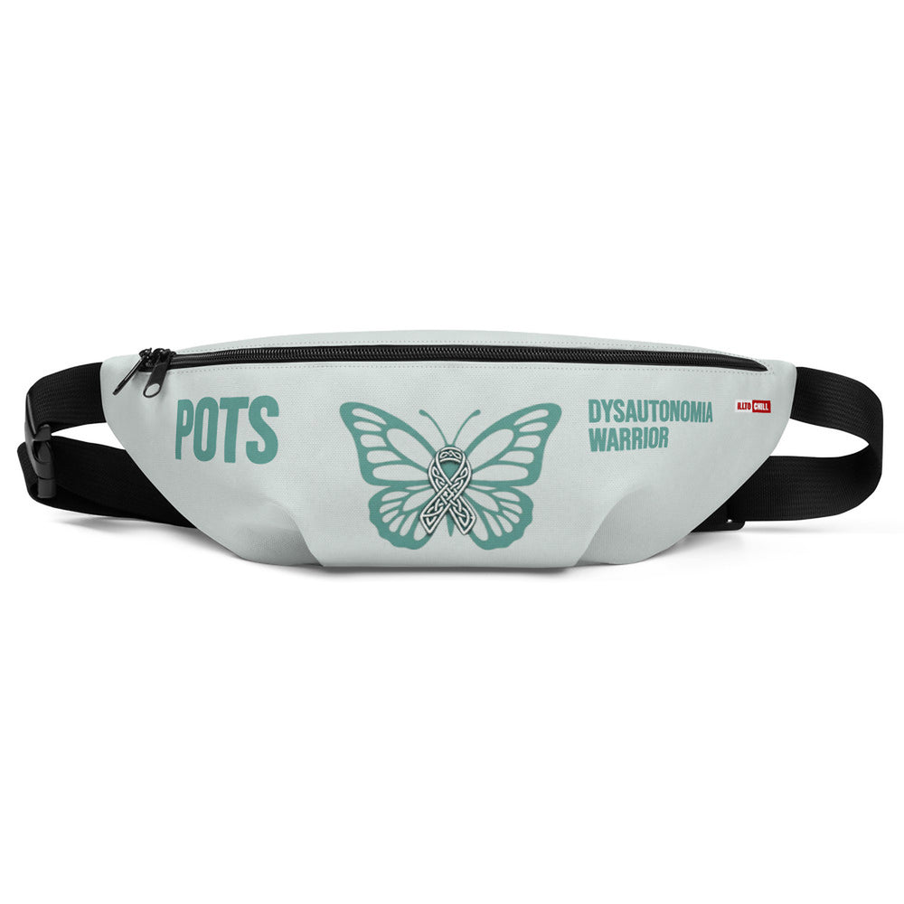ILLTOCHILL POTS Awareness Fanny Pack – Default Front (Clear)