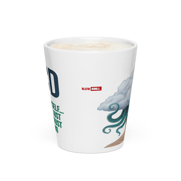 ILLTOCHILL OCD awareness Obsessive-Compulsive Disorder gift Latte mug – Flat 2 Front