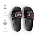 ILLTOCHILL Anxiety Awareness Men's Slides – Product specs Front (Anxiety Awareness Men's Slides)