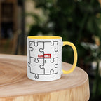 ILLTOCHILL Autism awareness neurodiversity gift Mug with Color Inside – Lifestyle 5 Right