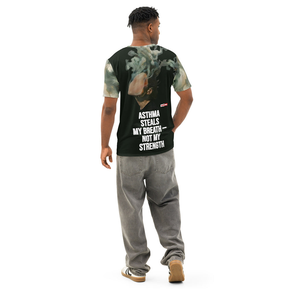 ILLTOCHILL Asthma Support T-Shirt – Men's Back (Black)