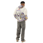 ILLTOCHILL Lupus awareness gift cotton hoodie – Men's Back (Black)