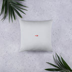 ILLTOCHILL OCD Awareness Pillow – Flat Lifestyle Back (Black)
