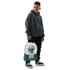 ILLTOCHILL OCD Awareness Backpack – Boy's Front (Clear)
