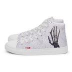 ILLTOCHILL RA awareness Rheumatoid Arthritis support gift Men’s high top canvas shoes – Flat Left