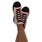 ILLTOCHILL Tourette's Syndrome Awareness Women's High Top Shoes – Women's Lifestyle Front (Tourette's Syndrome Awareness Women's High Top Shoes)