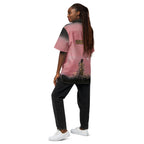 ILLTOCHILL Endometriosis awareness Endo support Unisex button shirt – Women's Back (Black)