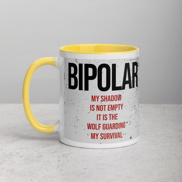 ILLTOCHILL Bipolar disorder gift Mug with Color Inside – Lifestyle 2 Left
