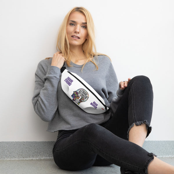 ILLTOCHILL CM Chiari Malformation awareness gift Fanny Pack – Women's Lifestyle Front (Clear)