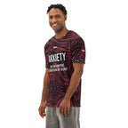 ILLTOCHILL Anxiety Awareness T-Shirt – Men's Left Front (Black)