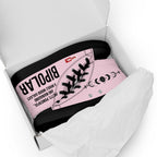 ILLTOCHILL Bipolar Support Women's High Top Shoes – Flat 5 Front (Bipolar Support Women's High Top Shoes)