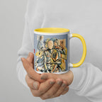 ILLTOCHILL Tourette syndrome awareness TS gift Mug with Color Inside – Lifestyle 4 Right