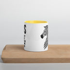 ILLTOCHILL EDS ehler danlos syndrome awareness gift Mug with Color Inside – Lifestyle Front