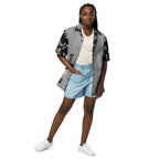 ILLTOCHILL CPTSD awareness Complex Post Traumatic Stress Disorder Unisex button shirt – Women's Front (Black)