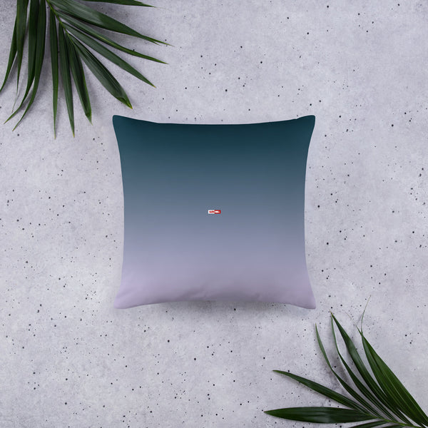 ILLTOCHILL CM Chiari Malformation awareness gift Pillow – Flat Lifestyle Back (Black)