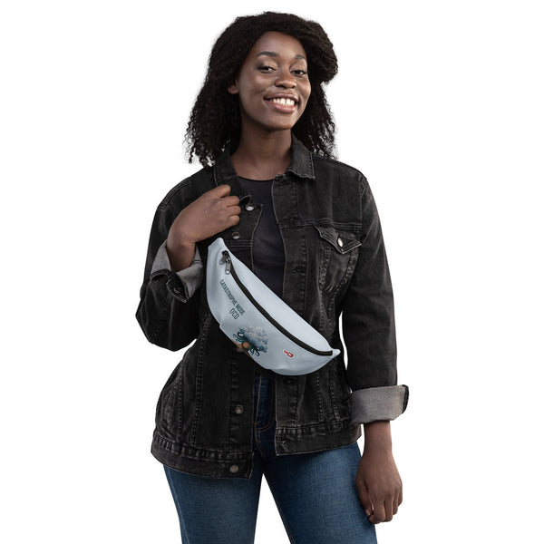 ILLTOCHILL OCD Awareness Fanny Pack – Women's 3 Front (Clear)