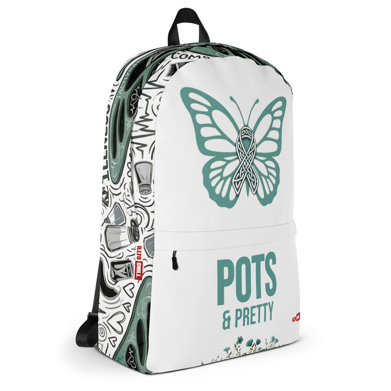 ILLTOCHILL POTS Awareness Backpack – Default Right (Clear)