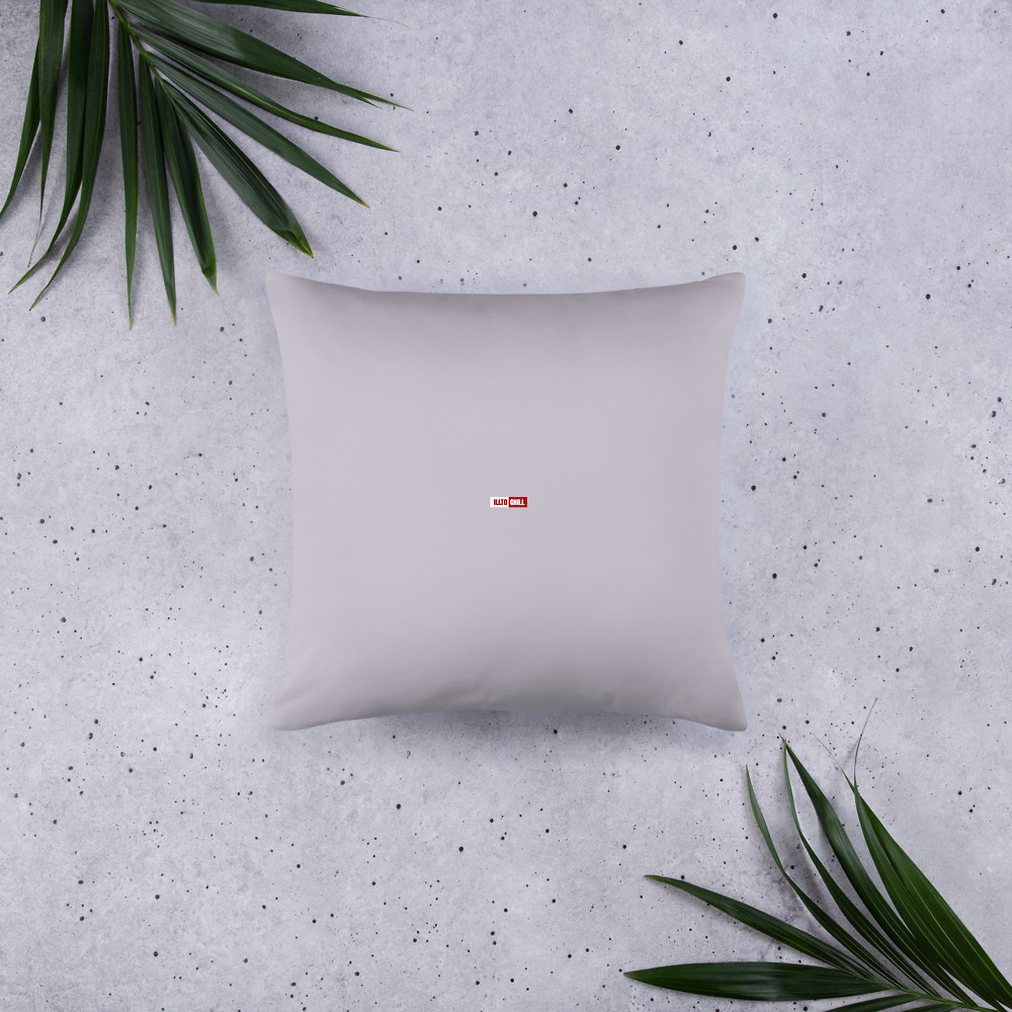 ILLTOCHILL RA awareness Rheumatoid Arthritis support gift Pillow – Flat Lifestyle Back (Black)