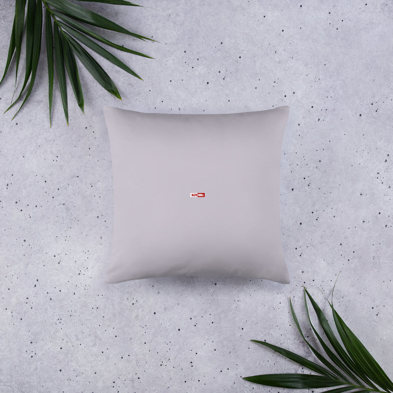 ILLTOCHILL RA awareness Rheumatoid Arthritis support gift Pillow – Flat Lifestyle Back (Black)