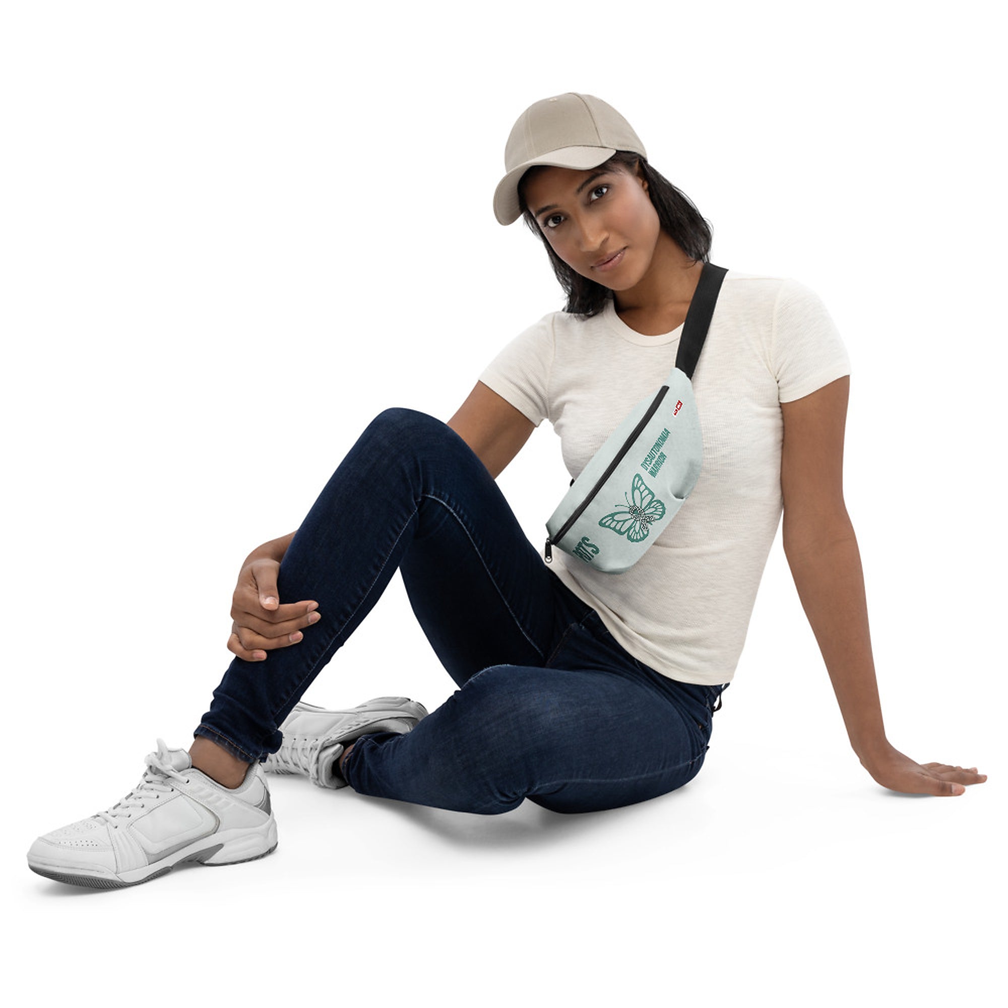 ILLTOCHILL POTS Awareness Fanny Pack – Women's 2 Front (Clear)