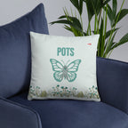 ILLTOCHILL POTS Awareness Pillow – Lifestyle Front Lifestyle 6 (Black)