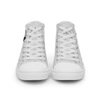 ILLTOCHILL Bipolar disorder gift Men’s high top canvas shoes – Flat Front