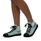 ILLTOCHILL OCD Awareness Women's High Top Shoes – Women's Left (Ocd Awareness Women's High Top Shoes)