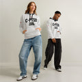 ILLTOCHILL CPTSD awareness Complex Post-Traumatic Stress disorder gift Unisex cotton hoodie – Duet Front (Black)