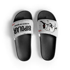 ILLTOCHILL bipolar men slides designed for everyday comfort, identity, and awareness-driven footwear