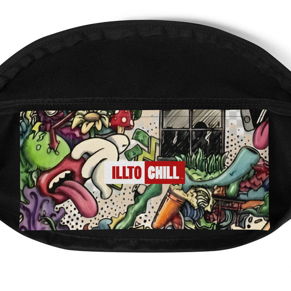 ILLTOCHILL ADHD Awareness Fanny Pack – Default Pocket (Black)