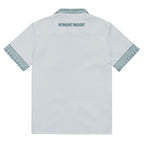 ILLTOCHILL OCD awareness Obsessive-Compulsive Disorder Unisex button shirt – Flat Back (White)