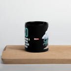 ILLTOCHILL OCD awareness Obsessive-Compulsive Disorder gift Black Glossy Mug – Lifestyle 3 Front