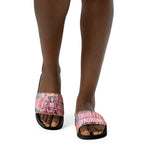 ILLTOCHILL Tourette's Syndrome Awareness Women's Slides – Women's Front (Tourette's Syndrome Awareness Women's Slides)