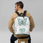 ILLTOCHILL POTS Awareness Backpack – Men's Front (Clear) #2