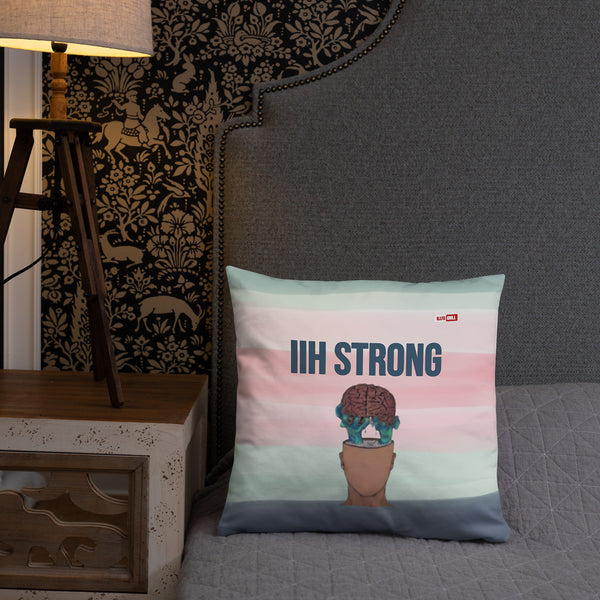 ILLTOCHILL IIH Awareness Pillow – Lifestyle Front Lifestyle 2 (Black)