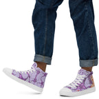 ILLTOCHILL MCAS awareness Mast cell activation syndrome gift men’s high top canvas shoes – Men's Lifestyle Left