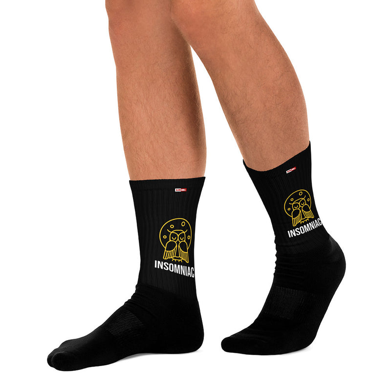 ILLTOCHILL Insomnia Night Owl Socks – Men's Left