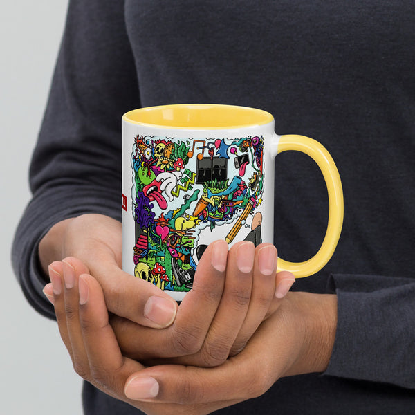 ILLTOCHILL Adhd Attention deficit awareness gift Mug with Color Inside – Lifestyle 3 Right