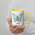 ILLTOCHILL POTS awareness gift Mug with Color Inside – Lifestyle 4 Right