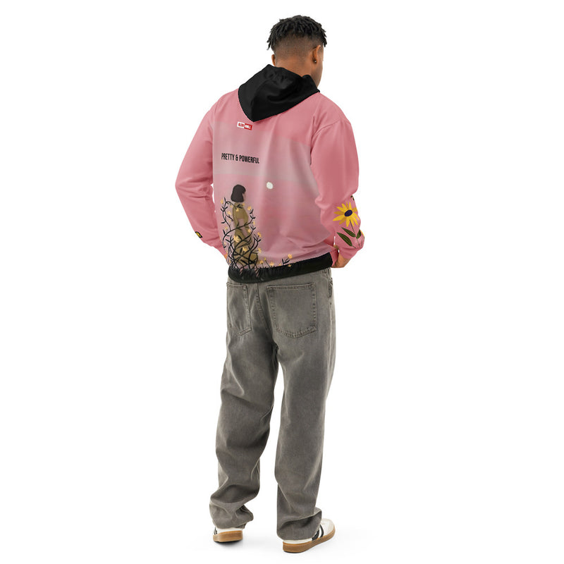ILLTOCHILL Endometriosis awareness Endo warrior gift unisex cotton hoodie – Men's Back (Black)
