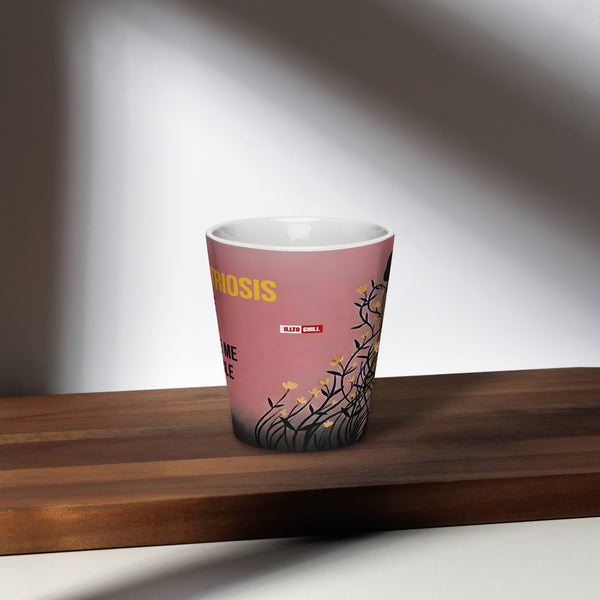 ILLTOCHILL Endometriosis awareness Endo warrior gift Latte mug – Lifestyle 2 Front