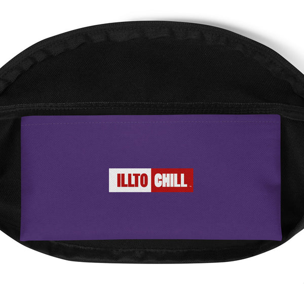 ILLTOCHILL CM Chiari Malformation awareness gift Fanny Pack – Default Pocket (Clear)